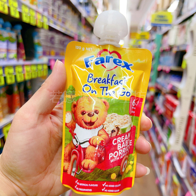 宝宝辅食120g苹果+燕麦粥味