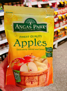 澳洲进口Angas Park苹果干200g即食孕妇儿童零食无添加烘干水果干