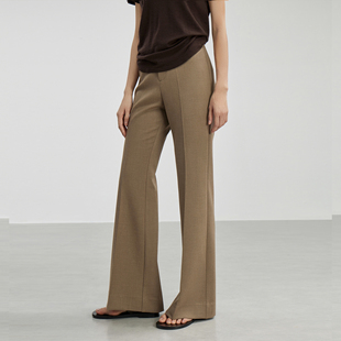 裤 LORRAINE 高弹植物染色高腰显瘦易打理微喇西装 主推超模神裤