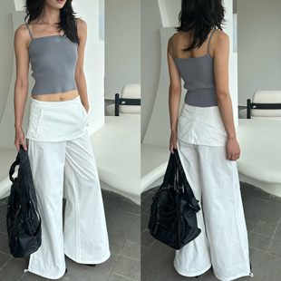 运动感阔腿裙裤 易梦款 袋鼠裤 ｜WEEEECHAN｜次日早晨｜ 同款