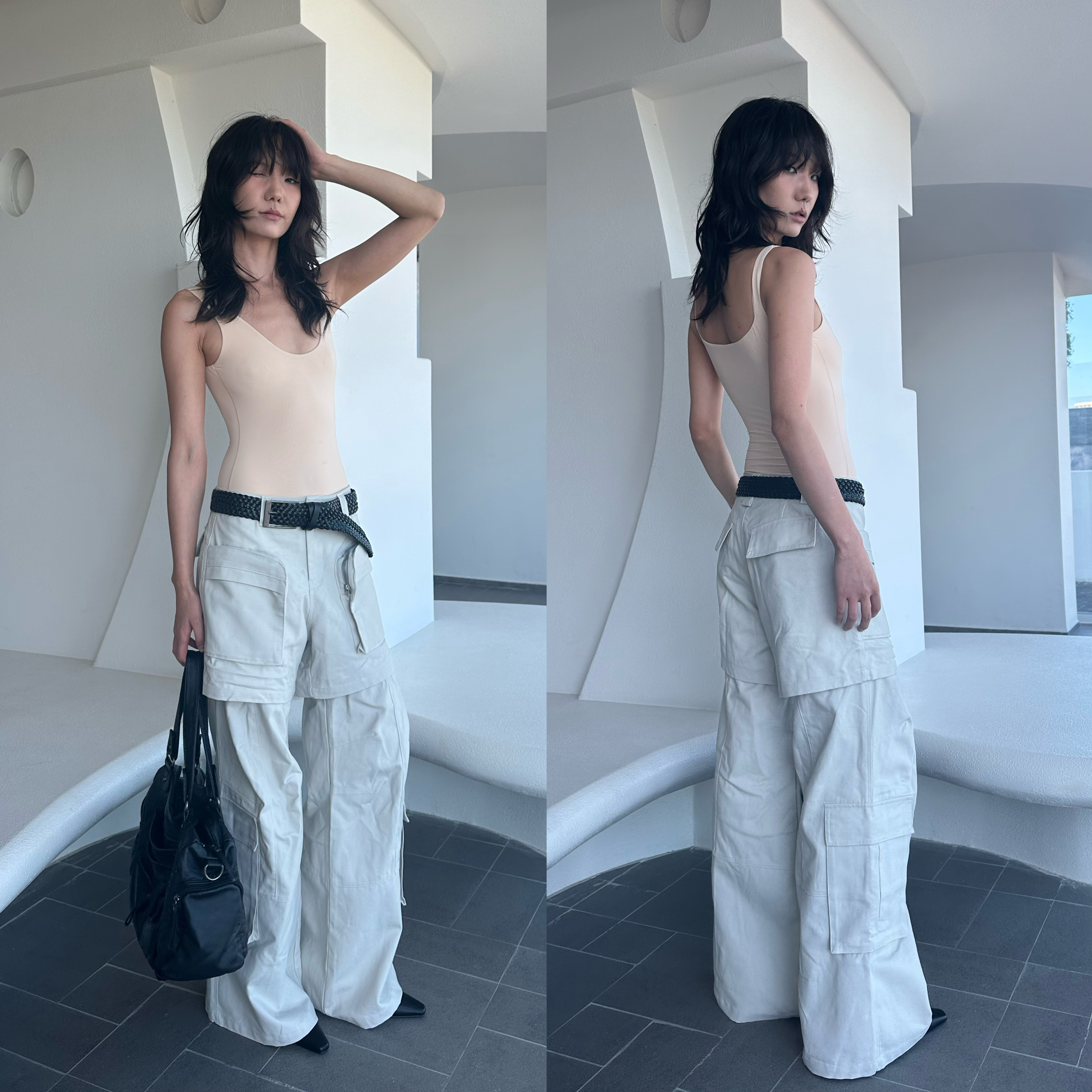 现货  次日早晨  弹力紧身背心吊带连体衣女