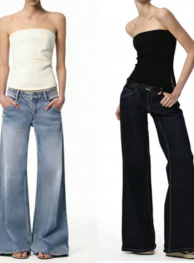 现货 WEEEECHAN次日早晨  “经典衣橱”极简侧开叉抹胸 黑色/白色