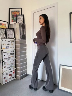 day 喇叭裤 morning 绒感莫代尔修身 好舒服 次日早晨next