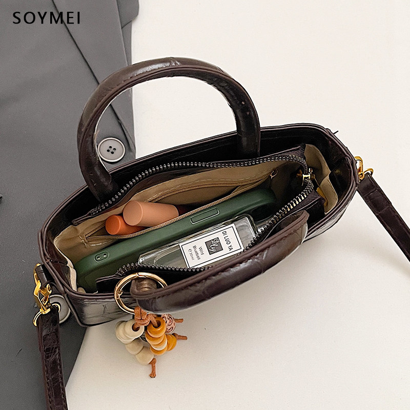 高级感复古小包包女式2026秋冬新款潮时尚单肩手提包斜挎包小方包,箱包皮具/热销女包/男包,小方包,淘宝优惠券,粉丝福利购,淘宝优惠卷