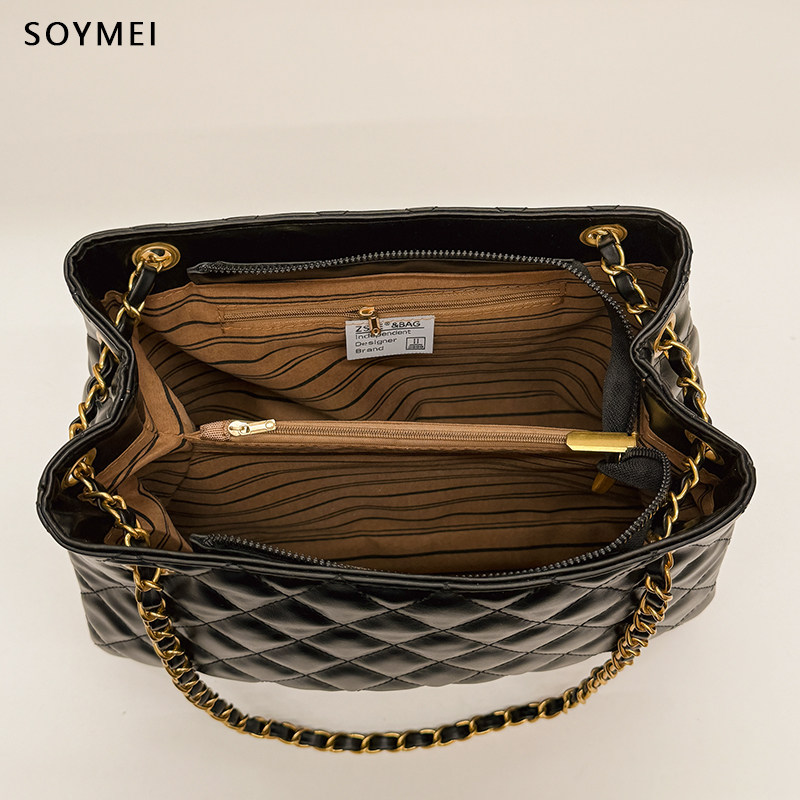 高级感大容量包包女式2025秋冬新款潮时尚单肩链条包斜挎包托特包