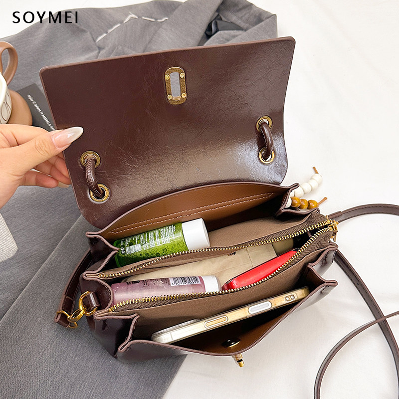 高级感简约小包包女式2026秋冬新款潮时尚单肩手提包斜挎包小方包,箱包皮具/热销女包/男包,小方包,淘宝优惠券,粉丝福利购,淘宝优惠卷