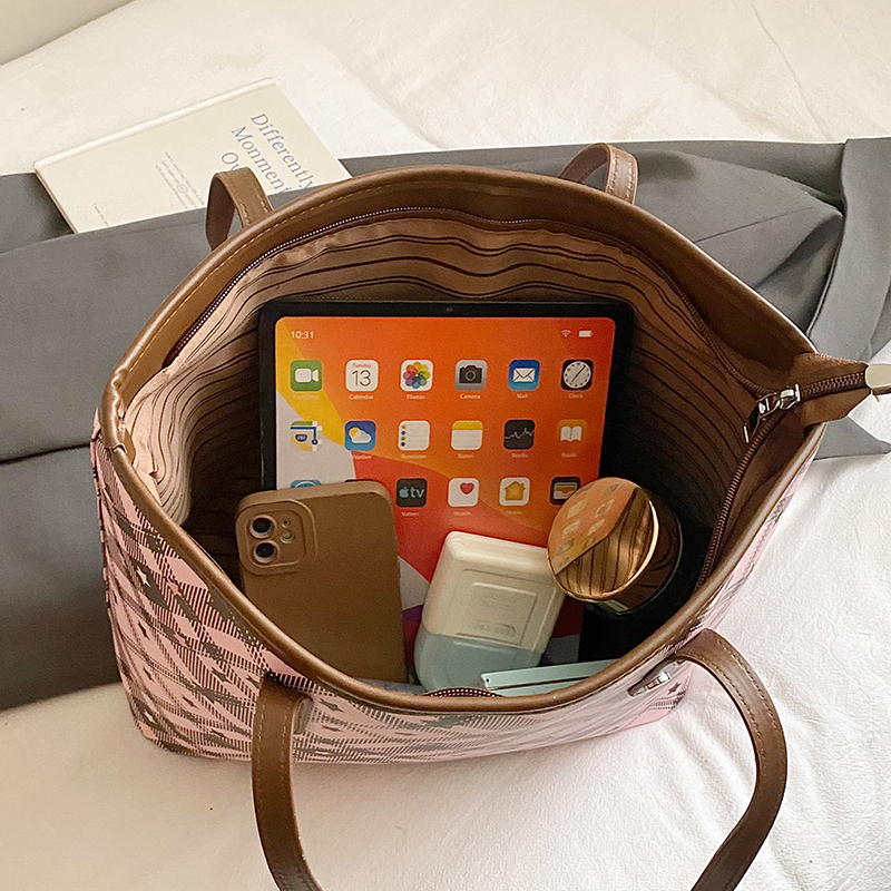 大容量单肩腋下包手提包托特包