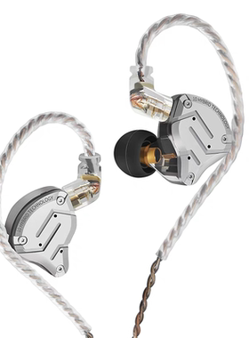 KZ ZS10 pro圈动铁耳机入耳式高保真定制diy通用跑步HIFI苹果手机