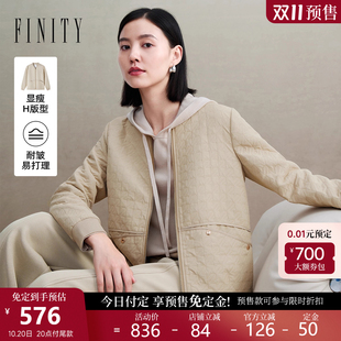 夹克上衣 小个子棒球服短款 菲妮迪品牌爆款 休闲外套女2025秋新款