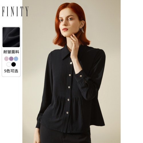 FINITY休闲衬衫轻奢长袖