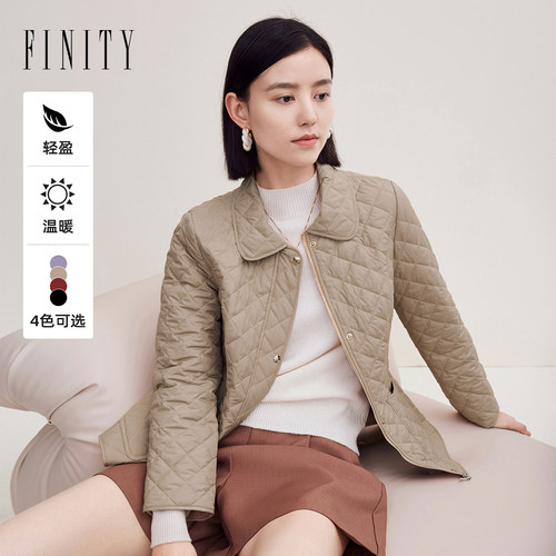 FINITY棉衣高级轻薄通勤外套