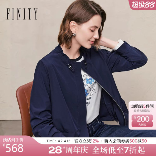 FINITY通勤百搭风衣外套