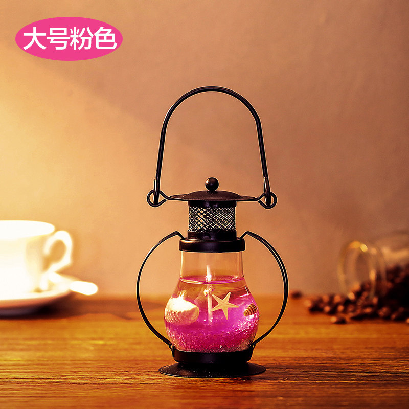 浪漫香薰蜡烛台烛光晚餐道具欧式香薰去味情调温馨小器具