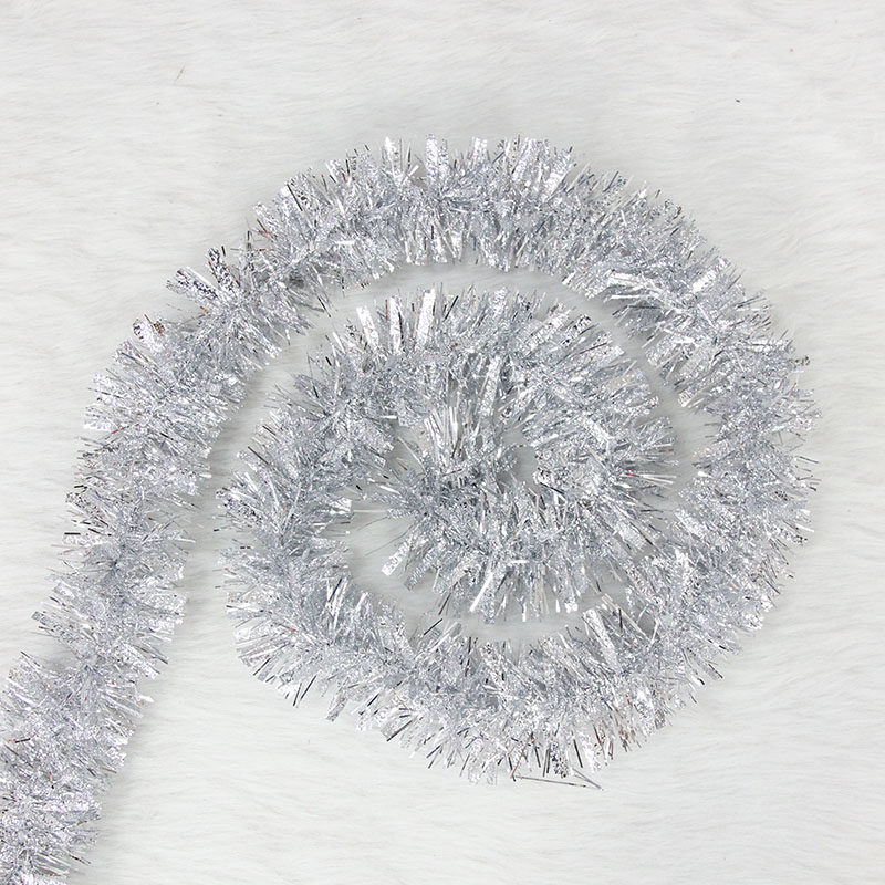 郎森圣诞节毛毛条拉花彩带晚会庆典party装饰圣诞树配饰配件彩条