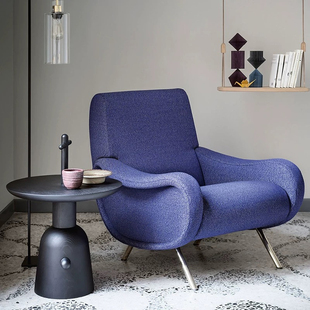 意式轻奢沙发Cassina客厅单人休闲椅Marco Zanuso Lady极简沙发椅