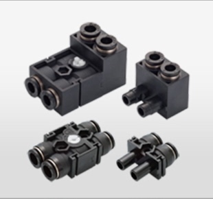 原装日本PISCO接头连接器直通串联四通接头QC4-4 QC6-6 QC8-8PQ4M