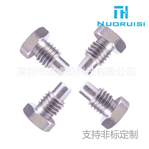 不锈钢M4M5M6 M8 M10 M12螺纹外壳PT100PT1000盲管温度传感器外壳 - 封面