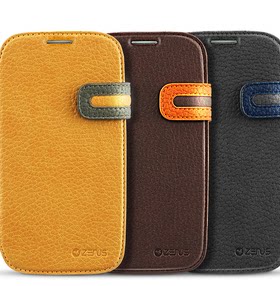 韩国zenus适用于三星i9500手机套皮套I959电信版I9508保护套