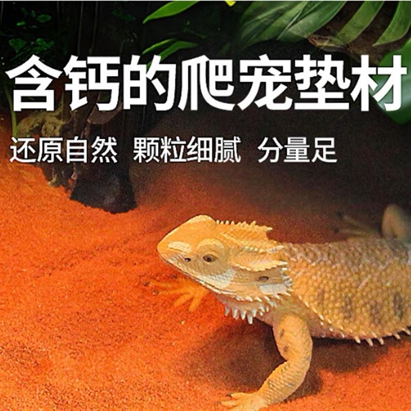 爬虫沙陆龟守宫蜥蜴爬沙鬃狮蝎子沙漠饲养造景砂蝎子蛇无菌垫材