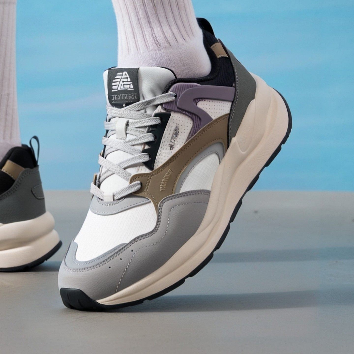 特步光年休闲鞋男鞋2025秋季复古情侣厚底增高轻便百搭运动鞋子,运动鞋new,跑步鞋,淘宝优惠券,粉丝福利购,淘宝优惠卷