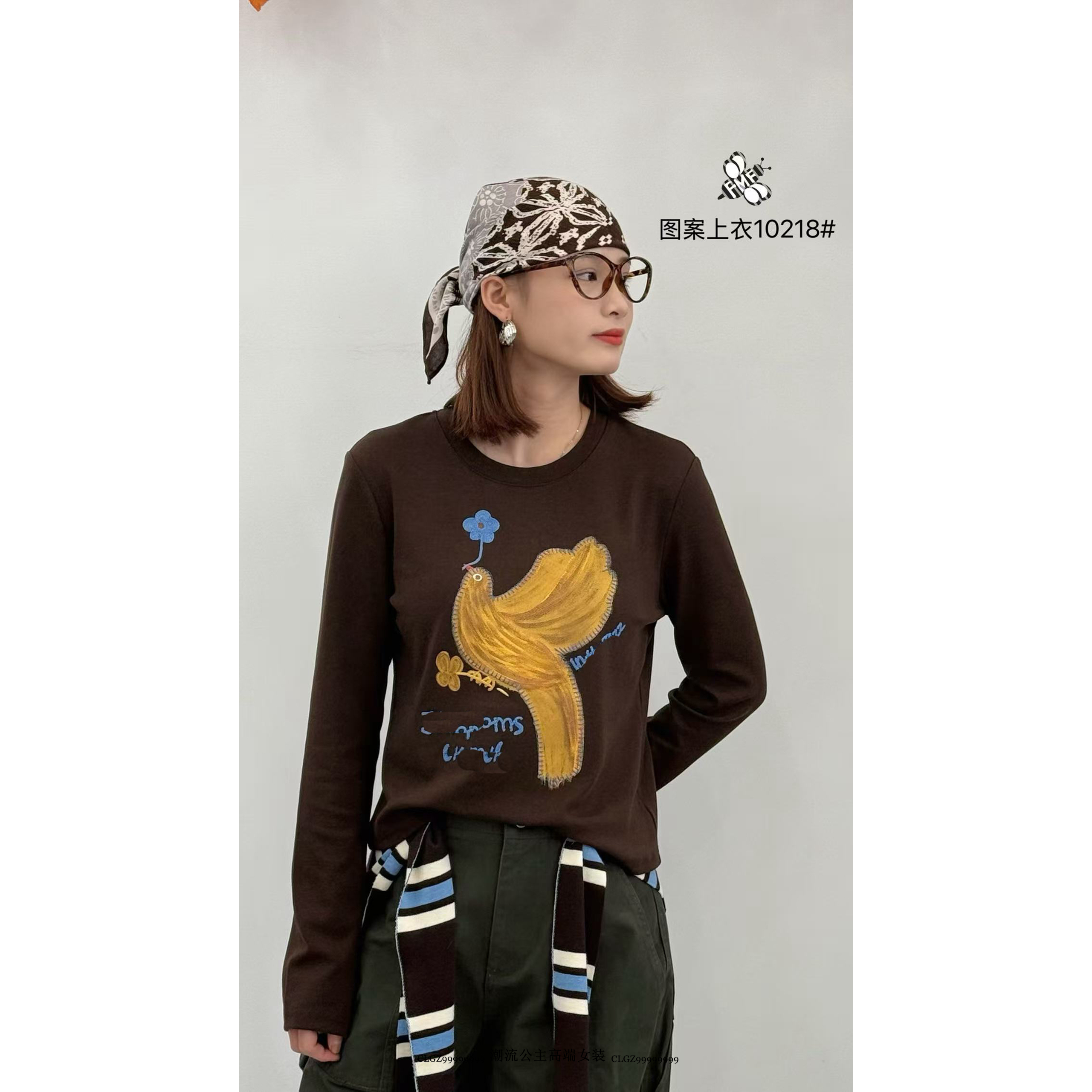 FMF欧货2025新款卡通图案T恤