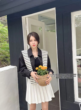 现货正品DI-SUI女装2024春欧洲站08005设计感学院风高级感外套