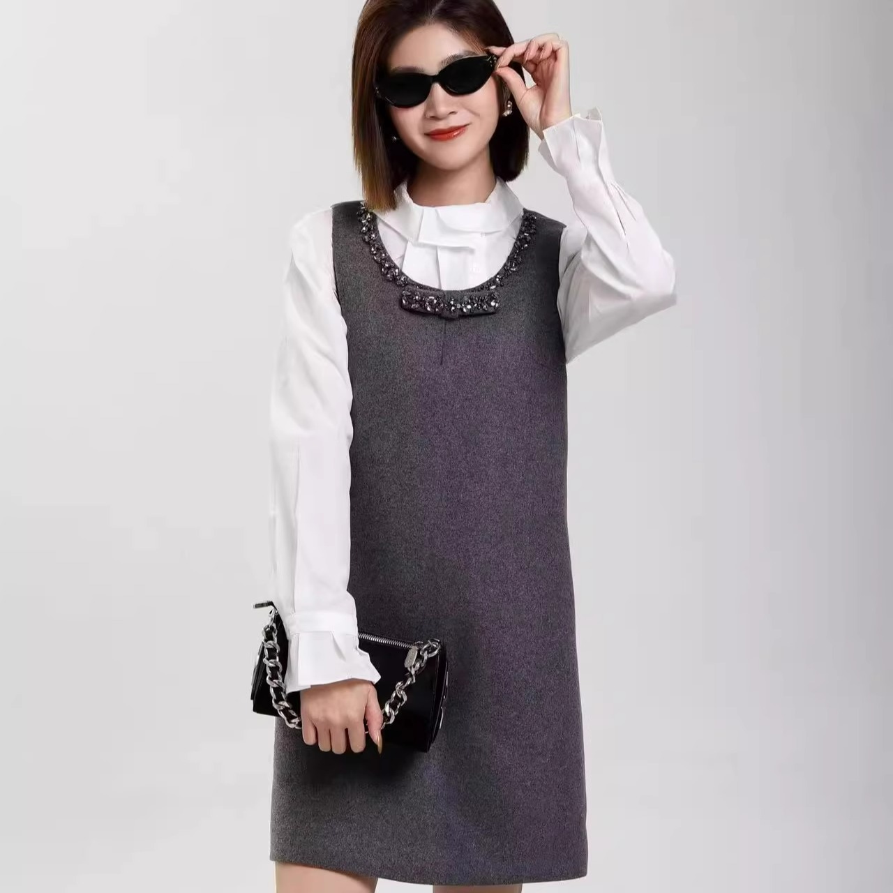 S&Jayova欧韩站2025新款连衣裙