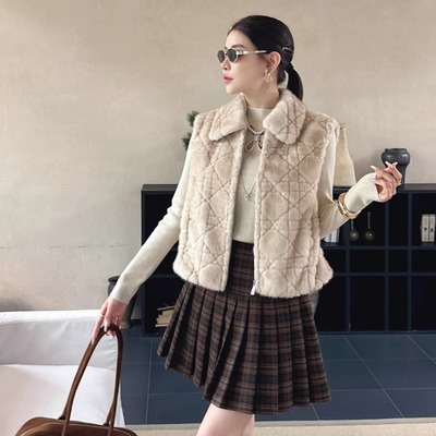 定制DI-SUI欧韩2025秋冬新款马甲