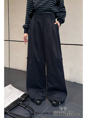 特价DI-SUI欧货2025秋冬新款女装36135工装宽松版型舒适休闲裤
