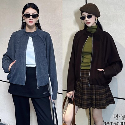 正品代购2025春季新款羊毛外套