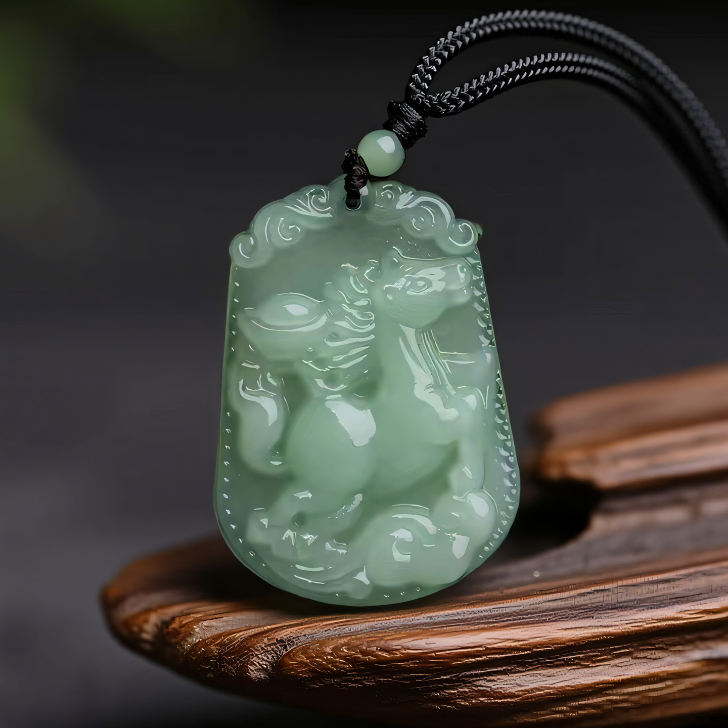 十二生肖马吊坠本命年男女款项链