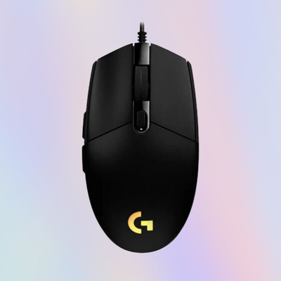 罗技G102二代有线电竞游戏鼠标RGB炫光FPS吃鸡机械感PC外设正品