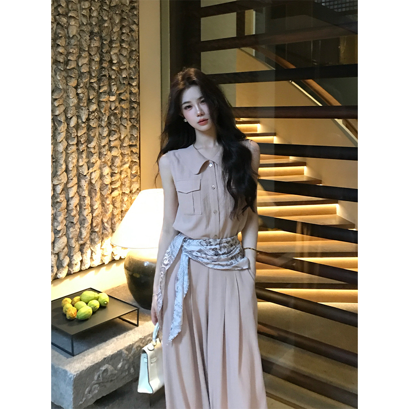 木子李的李休闲通勤套装