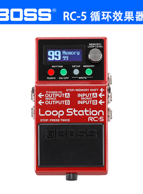 Roland BOSS LOOP循环效果器RC-10R RC1/3 RC-5 RC300 RC202 505