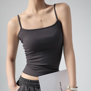 背心女内搭基础款 2026夏季 新款 小吊带纯色薄款 上衣可外穿打底 修身