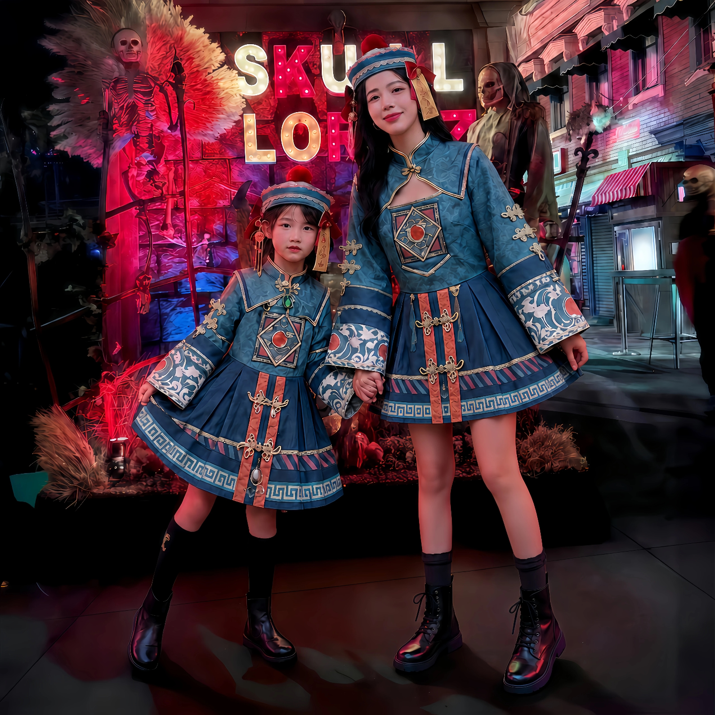 【万圣节】小僵尸成人女童cos服
