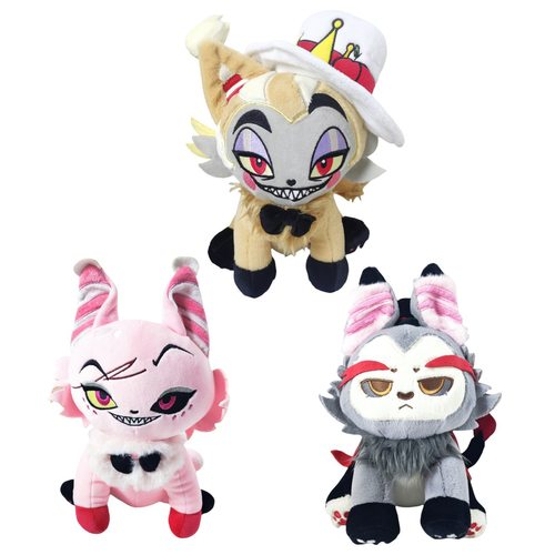跨境新品Angel Meow Hazbin Hotel地狱客栈天使猫毛绒玩偶公仔