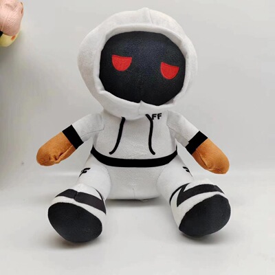 跨境新款Foltyn Family Plush白卫衣公仔roblox游戏周边毛绒玩具
