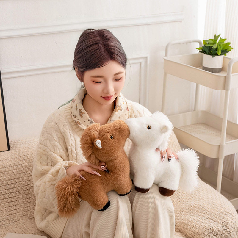 卡通马年吉祥物小白马公仔毛绒玩具骏马玩偶布娃娃儿童生日礼物女,玩具/童车/益智/积木/模型,毛绒/玩偶/公仔/布艺类玩具,淘宝优惠券,粉丝福利购,淘宝优惠卷