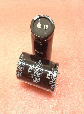日本原装NIC电解电容 50V12000UF 30*50 全新原装