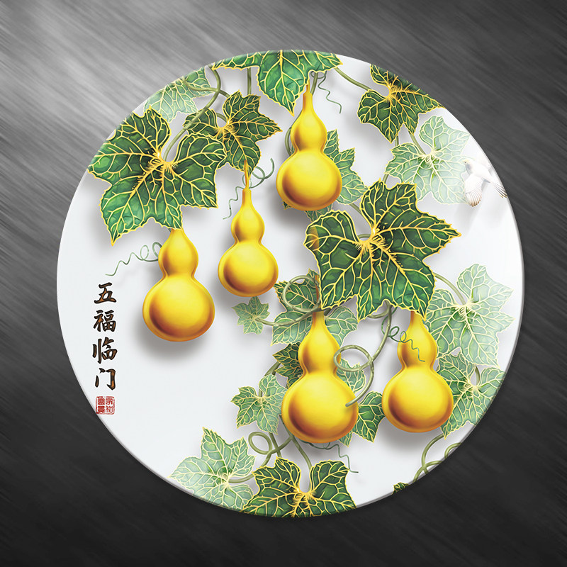 亚克力新中式防水墙贴遮丑装饰