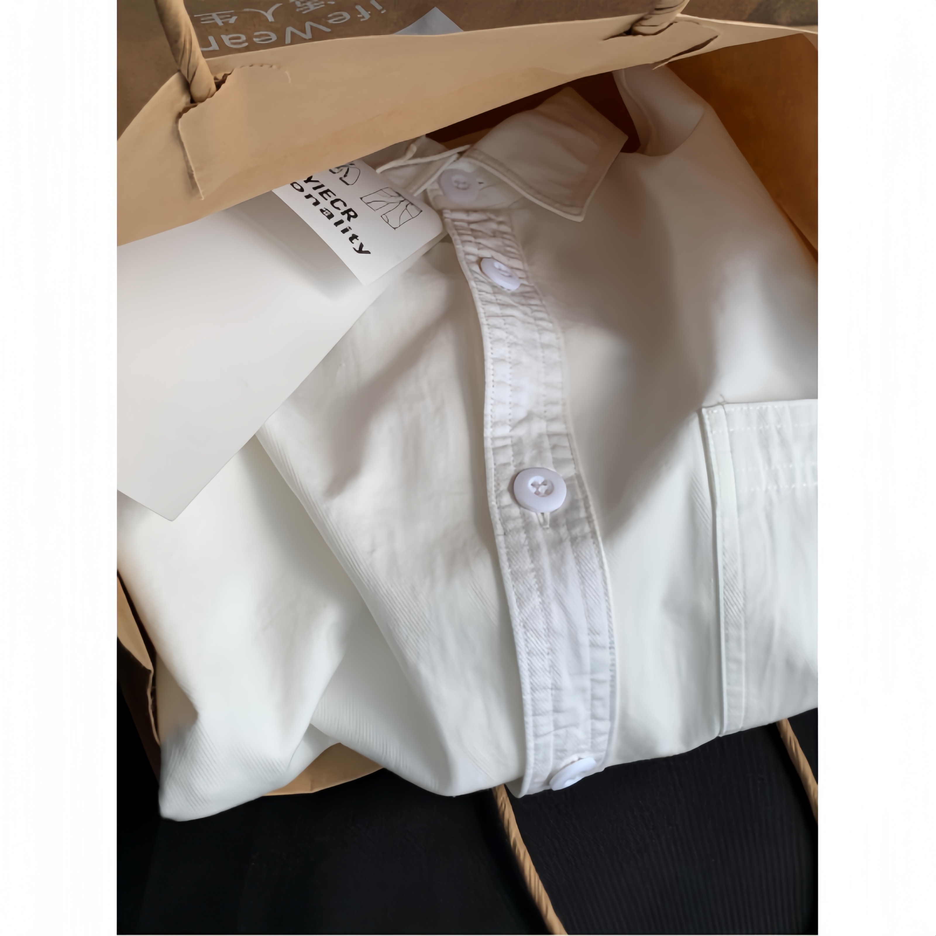 法式白色衬衫外套早秋女装2025新款巨好看慵懒松弛感秋季穿搭上衣