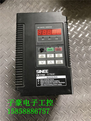 拆机变频器 EM303A-0R7G/1R1P-3CB 0.75~1.1KW 380V 包好用