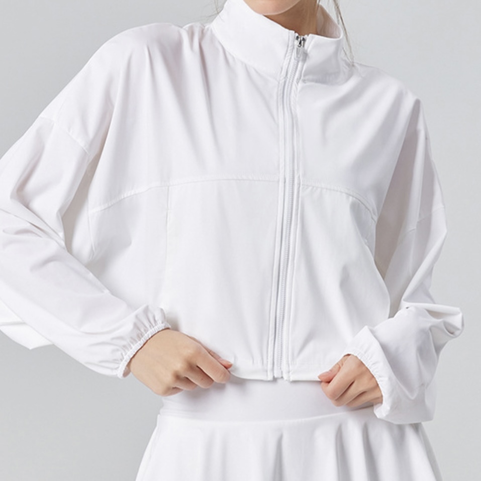 立领防晒衣冰感运动外套棒球服