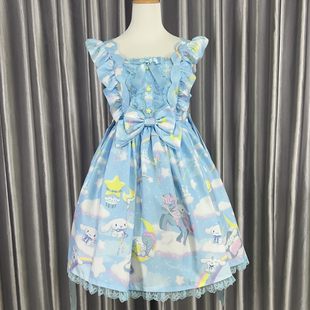 现货玉桂狗 吊带lolita连衣裙 双色JSK