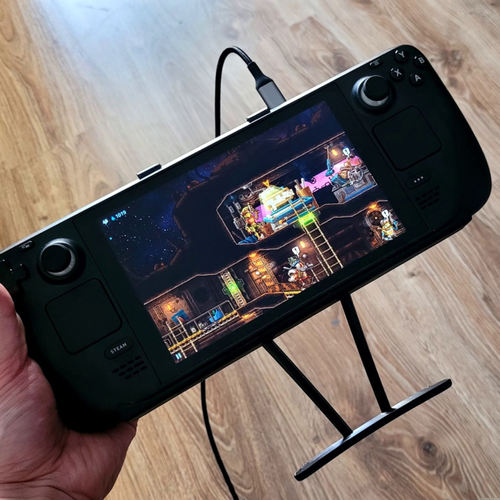 适用steamdeck腹部支架 SD腹部支撑架 懒人利器SD掌机配件支架