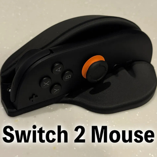适用于switch2 joycon手柄鼠标模式握把 NS2 joycon鼠标握把手感