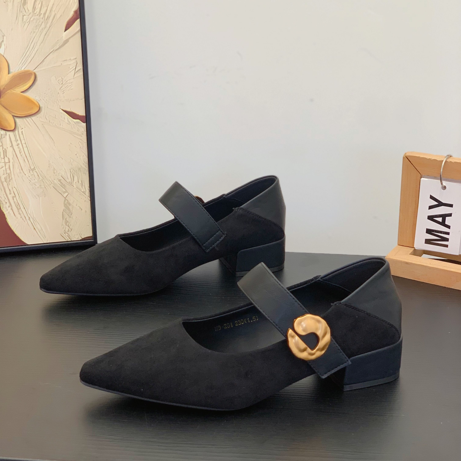 法式气质优雅百搭显脚小通勤单鞋