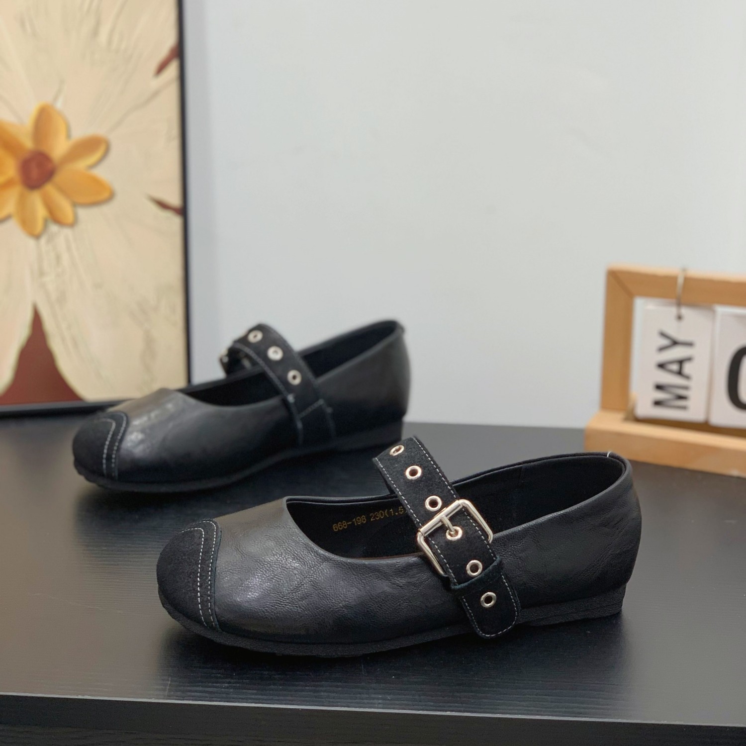圆头搭扣平底玛丽珍鞋女2026春新款舒适浅口单鞋复古百搭芭蕾舞鞋,女鞋,玛丽珍鞋,淘宝优惠券,粉丝福利购,淘宝优惠卷