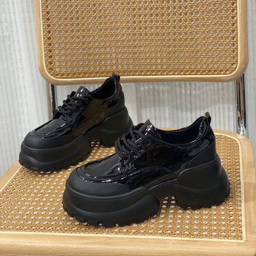 小个子配裙子松糕乐福鞋玛丽珍鞋